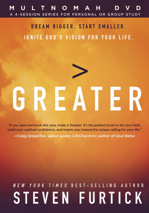Steven Furtick/Greater DVD@Ignite God's Vision for Your Life